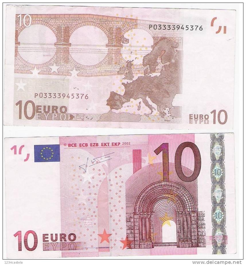 Образцы евро купюр. Банкнота 10 евро нового образца. Купюры евро 2002 года. 10 Евро банкноты 2002. Евро образцы купюр.