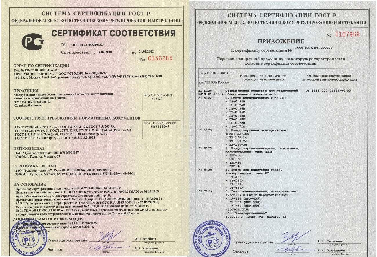 Нержавеющая сталь сертификат соответствия