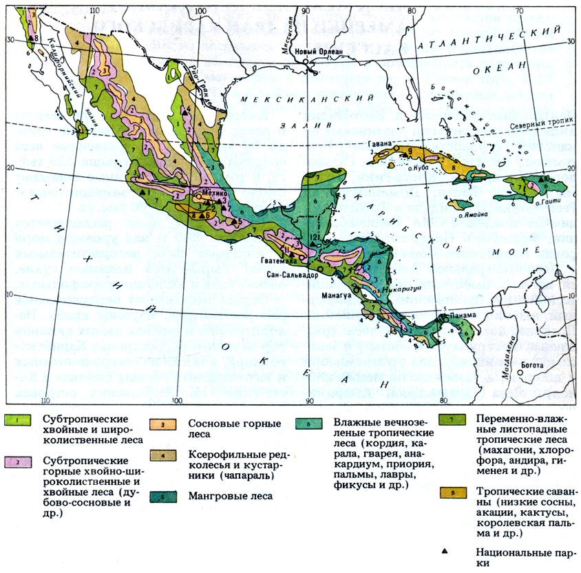 Центральная америка природные зоны. Карта центральной Америки. Климатическая карта центральной Америки. Сельскохозяйственная карта центральной Америки. Мексика и Центральная Америка на карте.