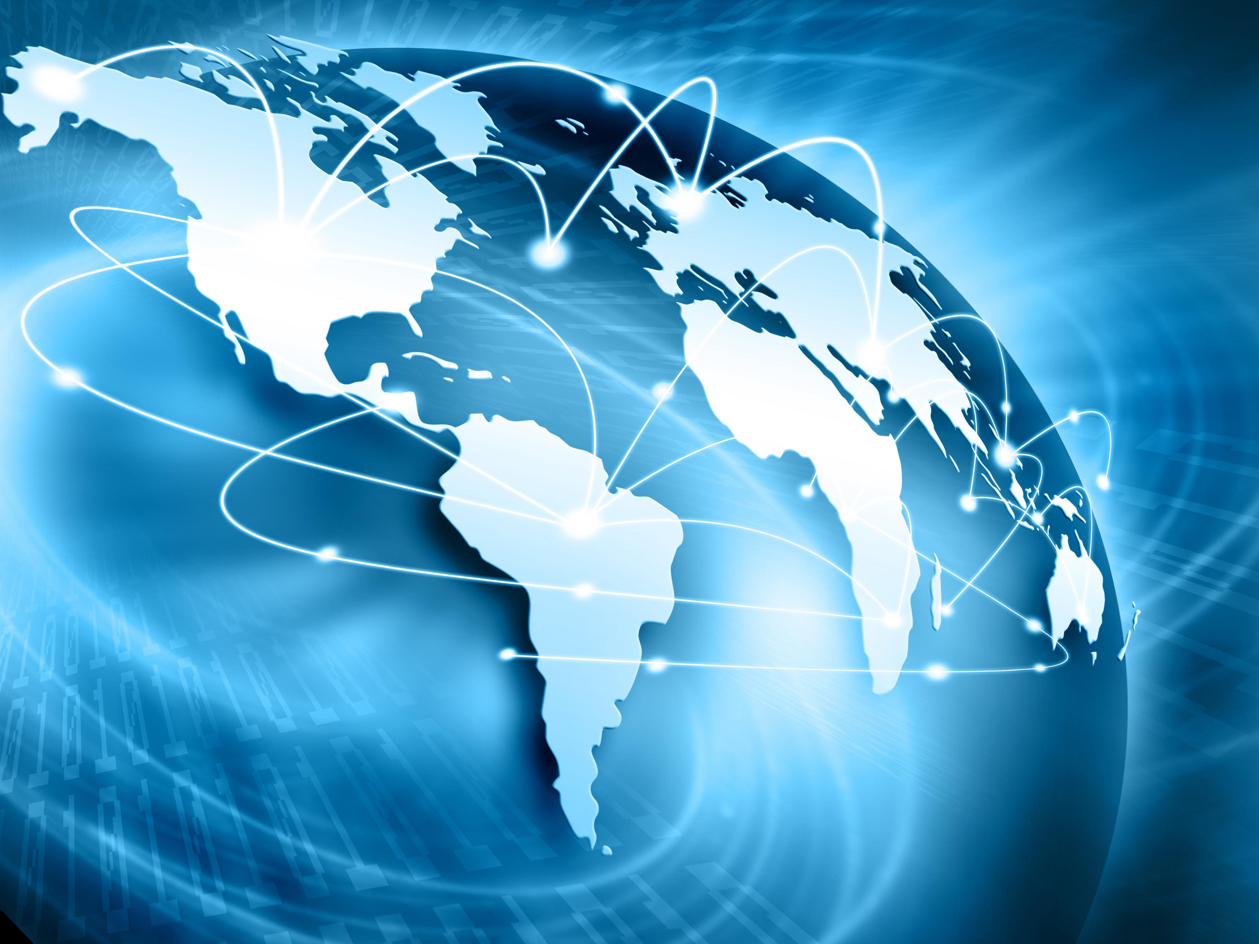 Экспортирующая организация. Фон интернет. Мировой интернет-рынок. Земной шар фон. Информационная глобализация.