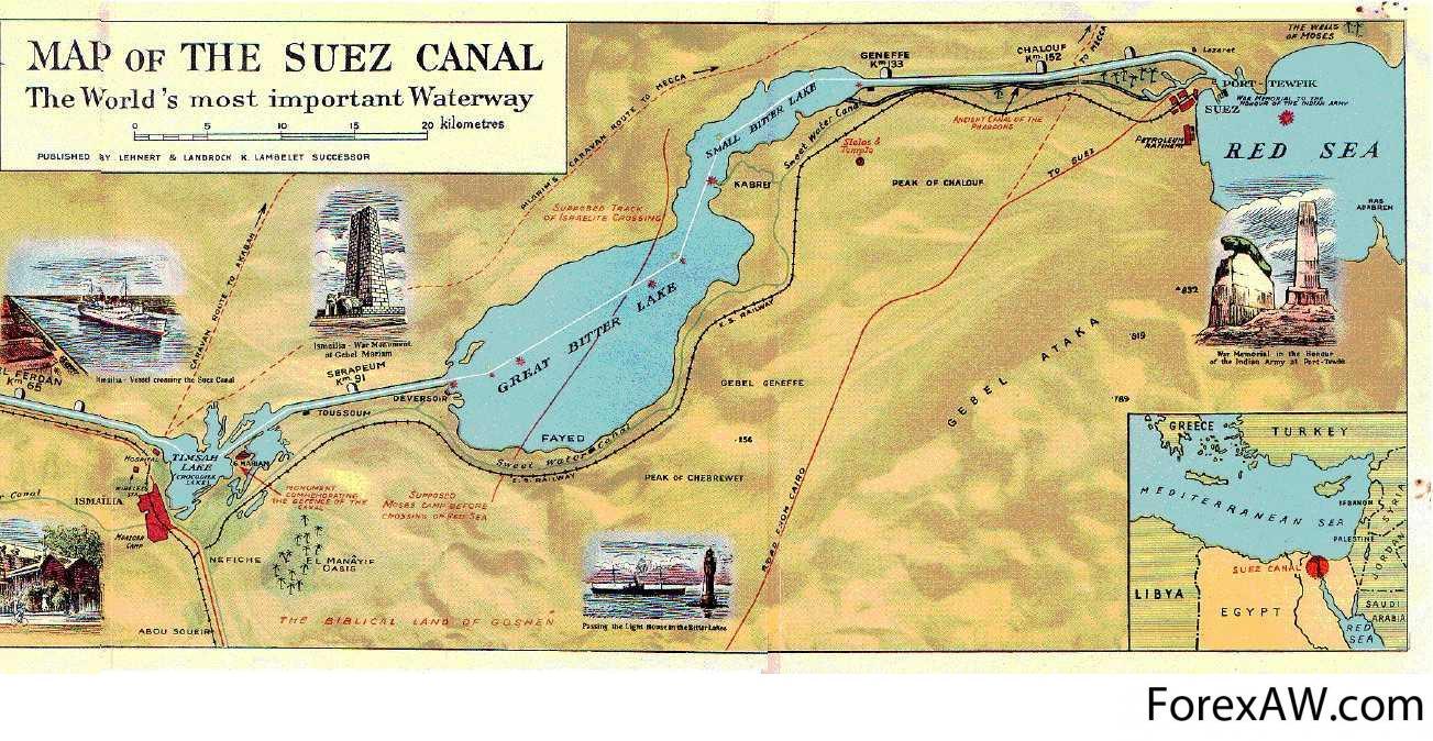 Канал соединяющий средиземное и красное