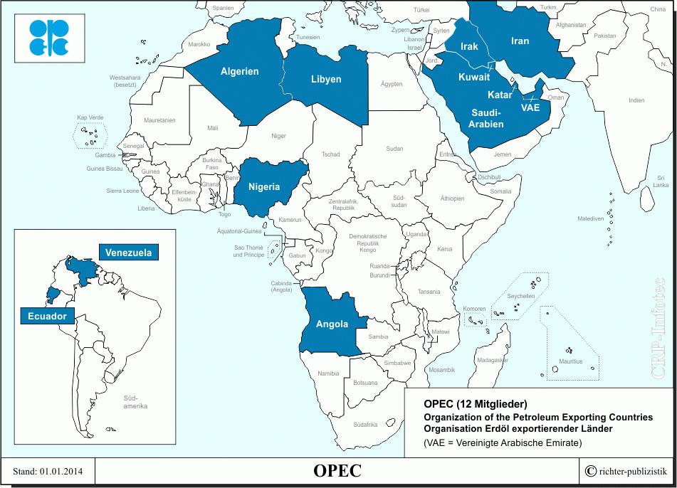 Какая страна является опек. Страны входящие в ОПЕК Африка контурная карта по географии. Организация стран экспортёров нефти на карте. Организация стран – экспортеров нефти (ОПЕК) карта. Страны Африки входящие в ОПЕК на карте.