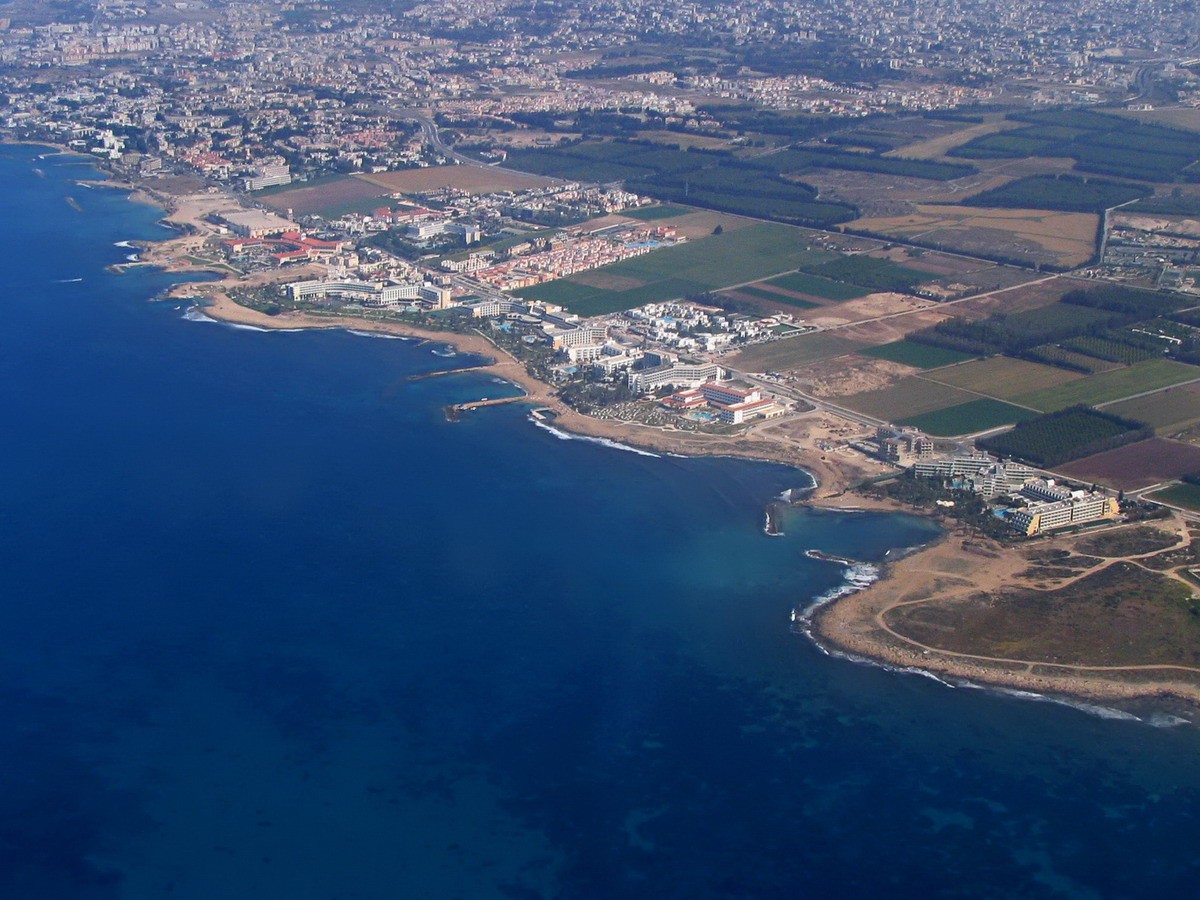 Кипр сверху