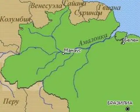 Крупнейшие притоки амазонки. Река Амазонка на карте. Бассейн реки Амазонка на карте. Бассейн реки Амазонка на контурной. Бассейн амазонки на карте.