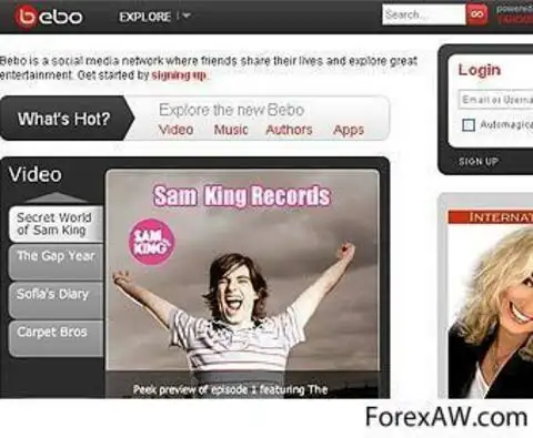 Крупнейшей неудачей AOL можно считать покупку социальной сети Bebo в 2008
