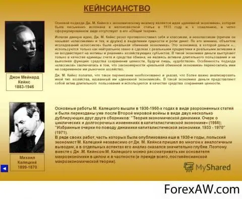 Реферат: Кейнсианство и монетаризм