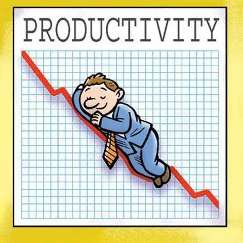 Снижение производительности