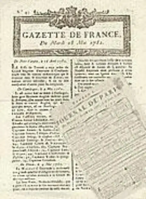 Первые газеты в мире