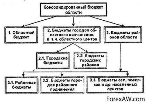 Консолидированного бюджета рф схема