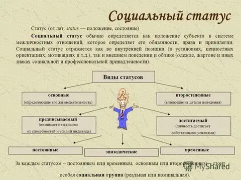 Статус потребителя