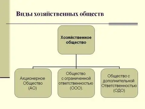 Хозяйственные общества