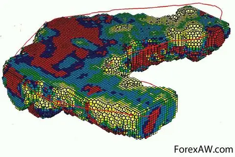 Блок модель. Блочная модель Micromine. Блочная модель месторождения. Компьютерное моделирование фото. Рудное тело 3д.
