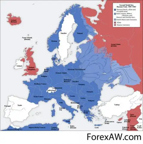 Вторая мировоя война в 1941-1942 годах