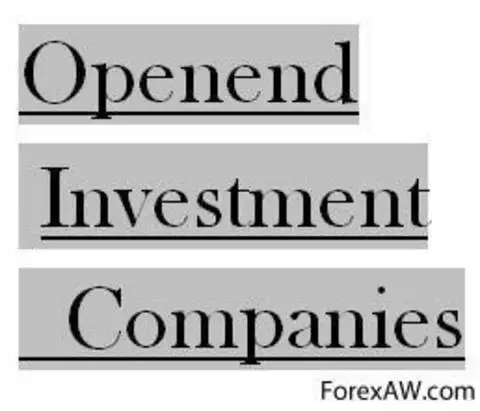 Открытые инвестиционные компании