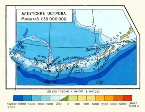 Северные алеутские острова на карте. Алеутские острова на физической карте. Алеутские острова на карте Северной Америки. Острова Алеутской гряды на карте.